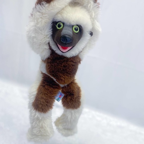 Eden Toys Vintage Eden Zoboomafoo Plush Zoboo Stuffed Animal Lemur